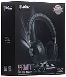 Навушники Inkax HP-31 Black - мініатюра 7