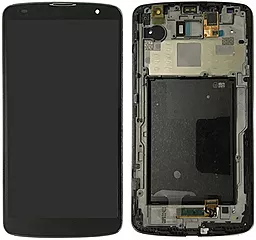 Дисплей LG G Pro 2 (D838, F350S, F350L, F350K) з тачскріном і рамкою, Black