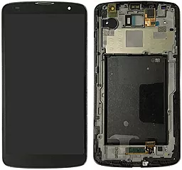 Дисплей LG G Pro 2 (D838, F350S, F350L, F350K) с тачскрином и рамкой, Black - фото Дисплей LG G Pro 2 (D838, F350S, F350L, F350K) с тачскрином и рамкой, Black