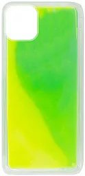 Чехол Epik Neon Sand glow in the dark Apple iPhone 12 Mini Green