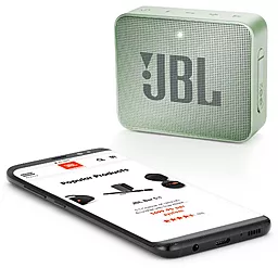 Колонки акустичні JBL Go 2 Seafoam Mint (JBLGO2MINT) - мініатюра 6
