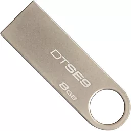 Флешка Kingston DTSE9 8GB (DTSE9H/8GB) Silver - мініатюра 2