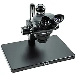 Микроскоп Relife RL-M5T-B3, с подсветкой RL-033D - фото Микроскоп Relife RL-M5T-B3, с подсветкой RL-033D