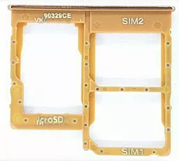 Слот (лоток) SIM-карти Samsung Galaxy A40 A405F 2SIM Coral
