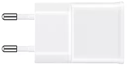 Сетевое зарядное устройство с быстрой зарядкой Samsung Charger + micro USB Cable White (EP-TA12EWEUGRU) - миниатюра 3