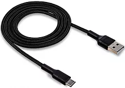 USB Кабель Walker C575 USB Type-C Cable Black