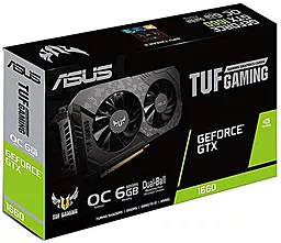 Видеокарта Asus GeForce GTX1660 6144Mb TUF Gaming OC (TUF-GTX1660-O6G-GAMING) - миниатюра 5
