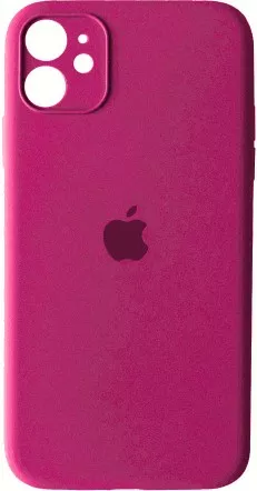 Чехол Silicone Case Full Camera для Apple iPhone 12  Dragon Fruit - фото 1