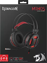 Навушники Redragon Minos Black/Red (78368) - мініатюра 9