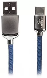 Кабель Cablexpert USB-A - Type-C 12w 2.4a 1м cable Blue (CCPB-C-USB-07B)