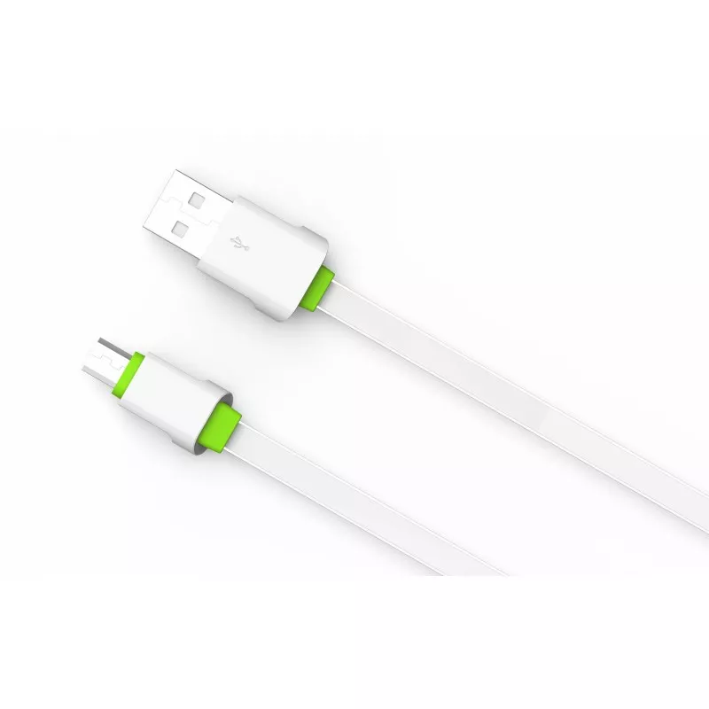 Кабель LDNio USB-A - micro USB 12w 2.4а 2м cable White (LS01) - фото 4