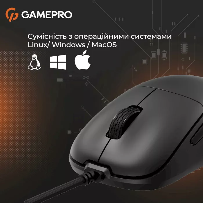 Компьютерная мышка GamePro GM690B Black - фото 11