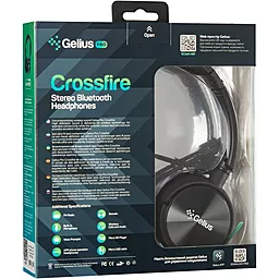 Навушники Gelius Pro Crossfire GP HP-007 Black - мініатюра 8