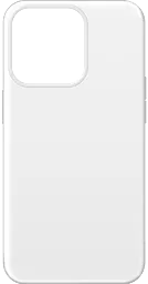 Чехол MAKE Apple iPhone 15 Pro Max Silicone White