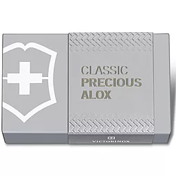 Мультитул Victorinox Classic SD Precious Alox (0.6221.4031G) Infinite Grey - мініатюра 4