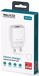 Сетевое зарядное устройство Walker WH-26 2.4a USB-A charger white - миниатюра 2 Сетевое зарядное устройство Walker WH-26 2.4a USB-A charger white - миниатюра 2