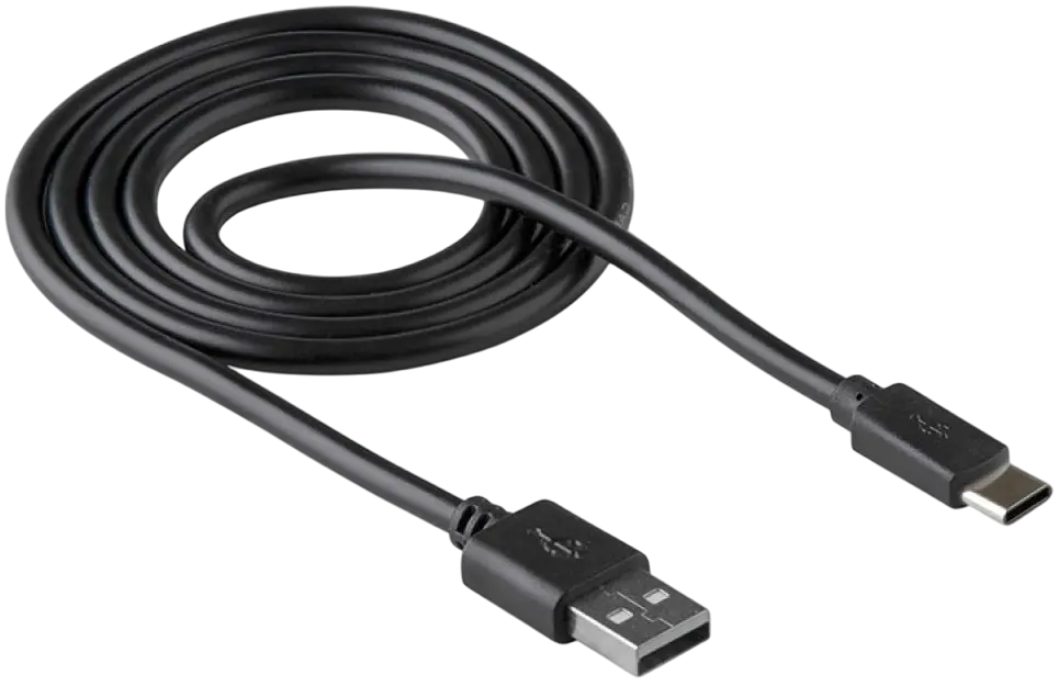 Кабель Walker 110 USB-A - Type-C 5w 1м cable black - фото 2