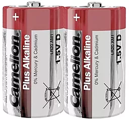 Батарейки Camelion D / LR20 Plus Alkaline (LR20-BP2) 2шт 1.5 V - мініатюра 2