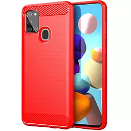 Чехол Epik TPU Slim Series Samsung A217 Galaxy A21s  Red