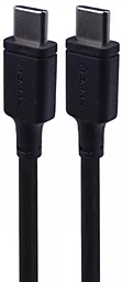 Кабель Momax DC17 Zero USB Type-C - Type-C 15w 3a 2м cable Black - фото Кабель Momax DC17 Zero USB Type-C - Type-C 15w 3a 2м cable Black