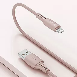 USB Кабель Baseus Colourful Lightning Cable Pink (CALDC-04) - мініатюра 4