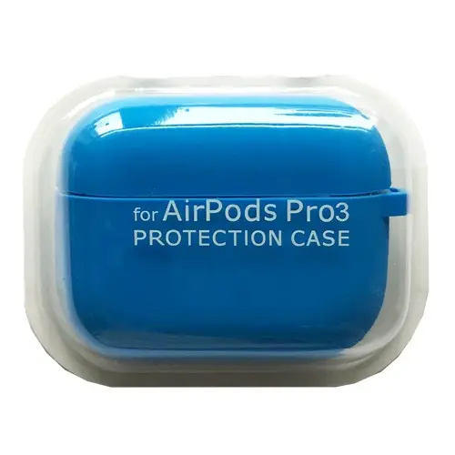 Силиконовый чехол NICHOSI для Apple AirPods PRO 3 Blue - фото 1