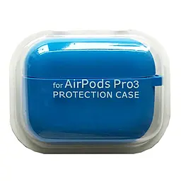Силиконовый чехол NICHOSI для Apple AirPods PRO 3 Blue - фото Силиконовый чехол NICHOSI для Apple AirPods PRO 3 Blue