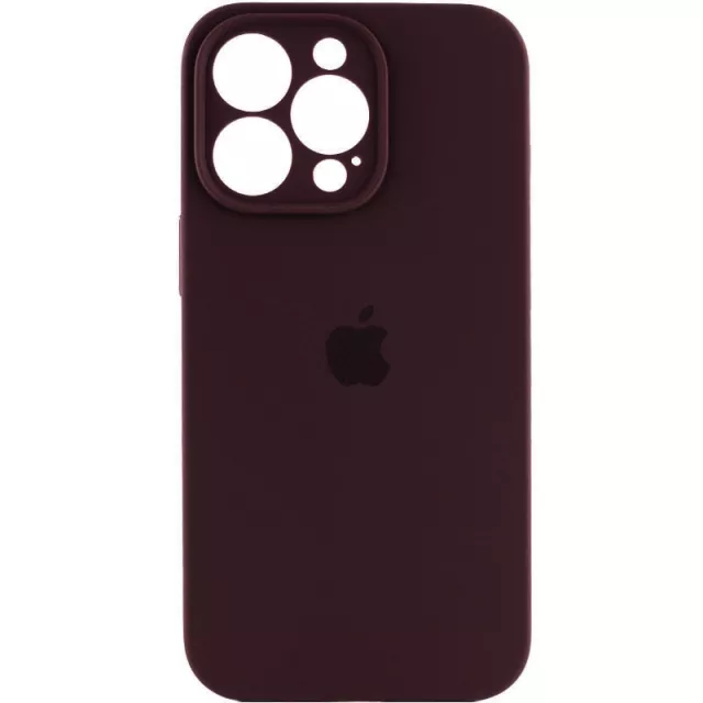 Чохол Silicone Case Full Camera для Apple iPhone 14 Pro Max  Maroon - фото 1