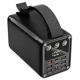 Повербанк Konfulon A28Q 60000 mAh 22.5W Black - фото Повербанк Konfulon A28Q 60000 mAh 22.5W Black