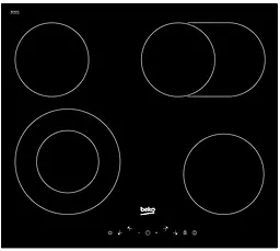 Варильна поверхня електрична Beko HIC 64403 T - фото Варильна поверхня електрична Beko HIC 64403 T