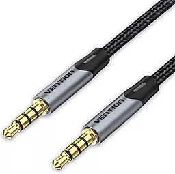 Аудіо кабель Vention AUX mini Jack 3.5mm M/M cable 0.5 м black (BAQHD)