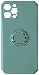 Чехол 1TOUCH Ring Color Case для Apple iPhone 12 Pro Light Cyan