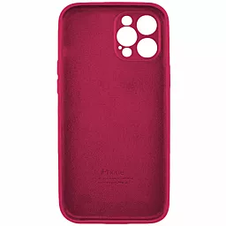 Чохол Silicone Case Full Camera для Apple iPhone 11 Pro Max Maroon - мініатюра 2 Чохол Silicone Case Full Camera для Apple iPhone 11 Pro Max Maroon - мініатюра 2