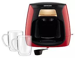 Coffee/drip SENCOR SCE 2101RD - миниатюра 2 Coffee/drip SENCOR SCE 2101RD - миниатюра 2