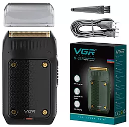 Электробритва VGR V-353 Black - фото Электробритва VGR V-353 Black