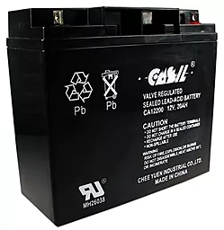 Аккумуляторная батарея Casil 12V 20Ah (CA12200) - фото Аккумуляторная батарея Casil 12V 20Ah (CA12200)