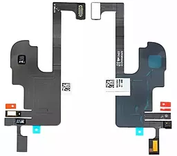 Шлейф Apple iPhone 14 с датчиком приближения, датчиком освещенности и микрофоном, без динамика Original - снят с телефона - фото Шлейф Apple iPhone 14 с датчиком приближения, датчиком освещенности и микрофоном, без динамика Original - снят с телефона