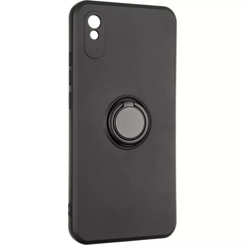 Чехол Gelius Ring Holder Case для Xiaomi Redmi 9A Black - фото 5
