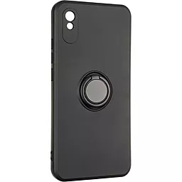 Чехол Gelius Ring Holder Case для Xiaomi Redmi 9A Black - миниатюра 5 Чехол Gelius Ring Holder Case для Xiaomi Redmi 9A Black - миниатюра 5