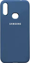 Чохол 1TOUCH Silicone Case Full Samsung A107 Galaxy A10s Navy Blue