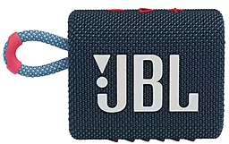 Колонки акустичні JBL Go 3 Blue Coral (JBLGO3BLUP) - мініатюра 2