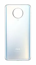 Задняя крышка корпуса Xiaomi Poco F2 Pro, с логотипом "Poco" Phantom White