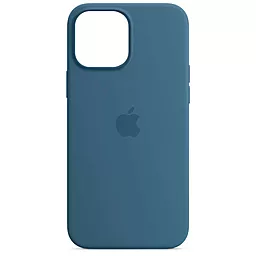 Чохол Apple Silicone Case Full with MagSafe and SplashScreen для Apple iPhone 13 mini  Blue Jay