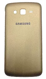 Задняя крышка корпуса Samsung Galaxy Grand 2 Duos G7102 Original Gold