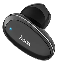 Блютуз гарнітура Hoco E46 Voice Black