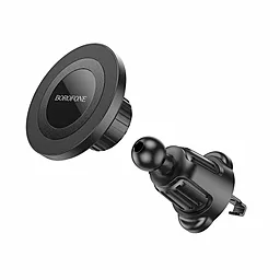 Держатель магнитный Borofone BH90 Ring magnetic (air outlet) Black - миниатюра 3 Держатель магнитный Borofone BH90 Ring magnetic (air outlet) Black - миниатюра 3