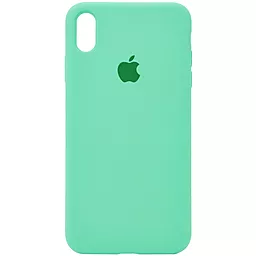 {"ru": "Чехол", "uk": "Чохол"} Silicone Case Full для Apple iPhone XS Max Spearmint