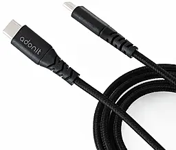 Кабель Adonit USB Type-C - Type-C 65w 3.25a 1.2м PD cable Black