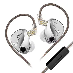 Наушники KZ Castor Pro Harman Target mic Silver