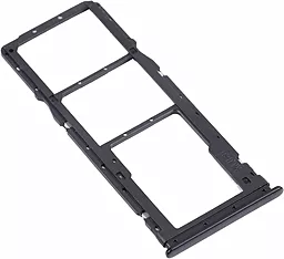 Держатель (лоток) Сим карты Xiaomi Redmi Note 9 / Redmi 10X и карты памяти Dual SIM Nightfall Black - миниатюра 3 Держатель (лоток) Сим карты Xiaomi Redmi Note 9 / Redmi 10X и карты памяти Dual SIM Nightfall Black - миниатюра 3